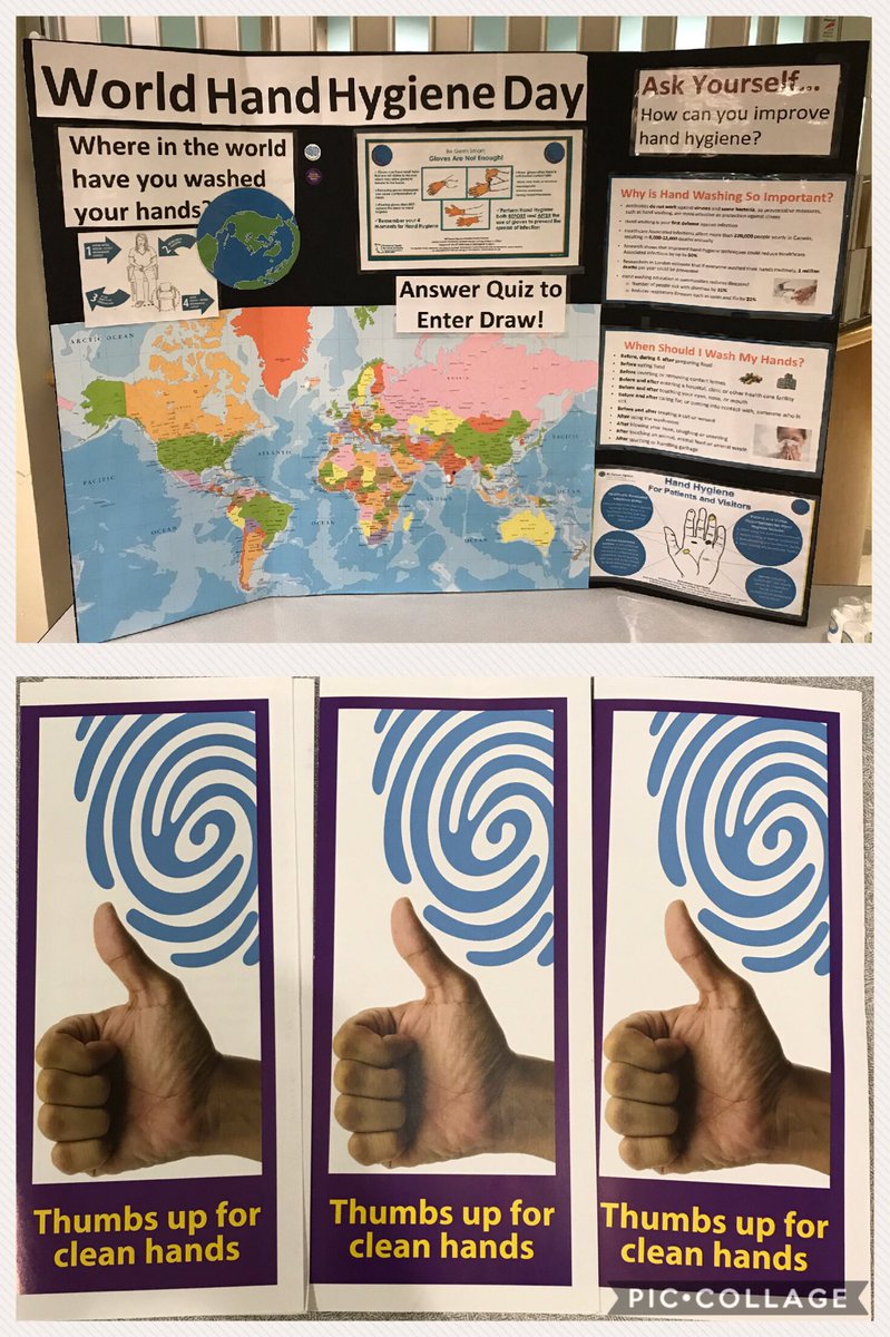 Celebrating World #HandHygiene day! <a href="/BCCancer_Agency/">BC Cancer</a> <a href="/PHSAofBC/">Provincial Health Services Authority</a>              👍🏽for clean hands! <a href="/JocelynSrigley/">Jocelyn Srigley</a> <a href="/WHO/">World Health Organization (WHO)</a>