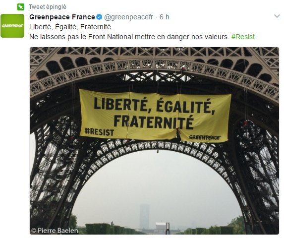 Bou_alexandre's tweet photo. @Erichermoz @f_philippot @greenpeacefr à fond derrière vous en effet! 
Rassurez-moi Ricou et Floflo, vous avez une équipe de génie pour faire une si belle récup non? https://t.co/Um3HIhXysm