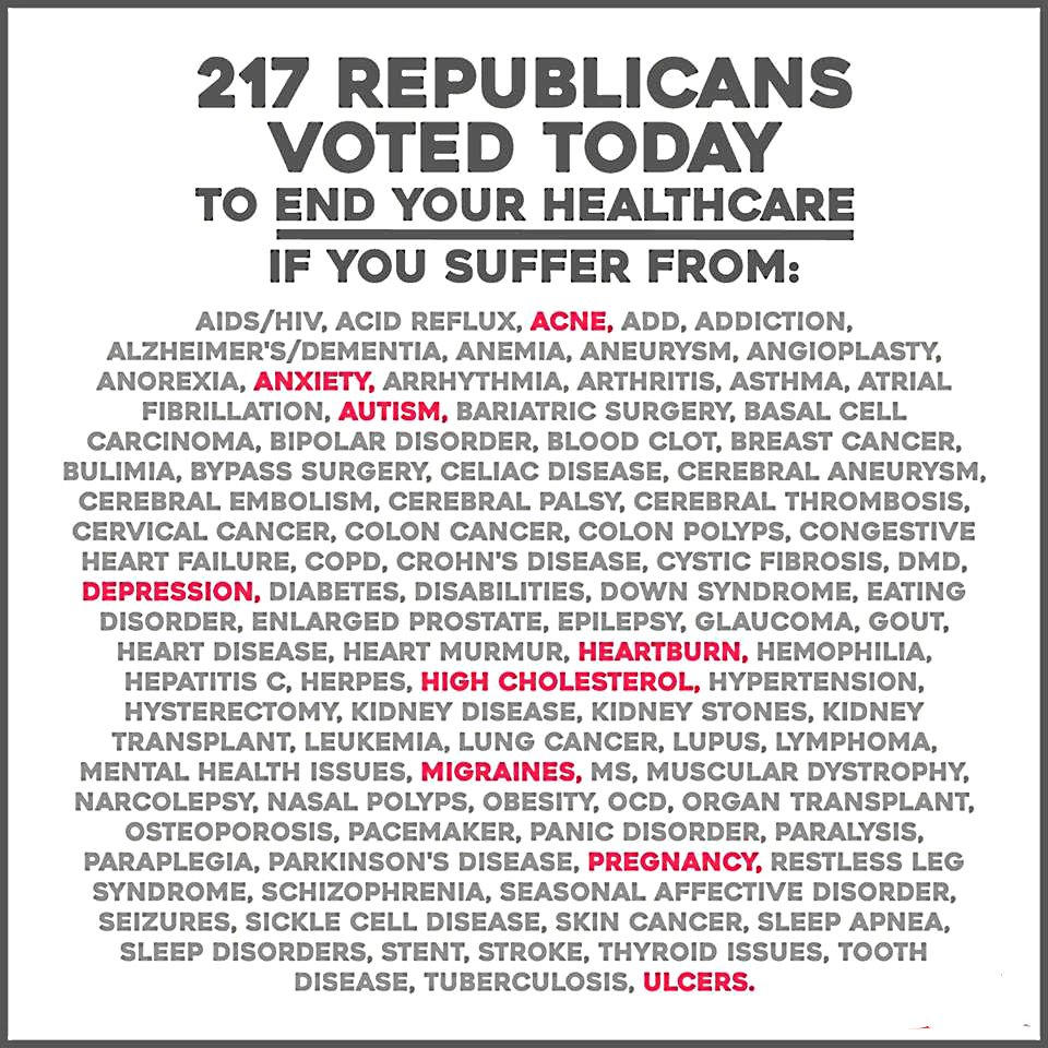 WarrenMotter1's tweet photo. So much for We The People having Affordable Health Care. Now DEATH CARE. https://t.co/rqOXfvq4XD