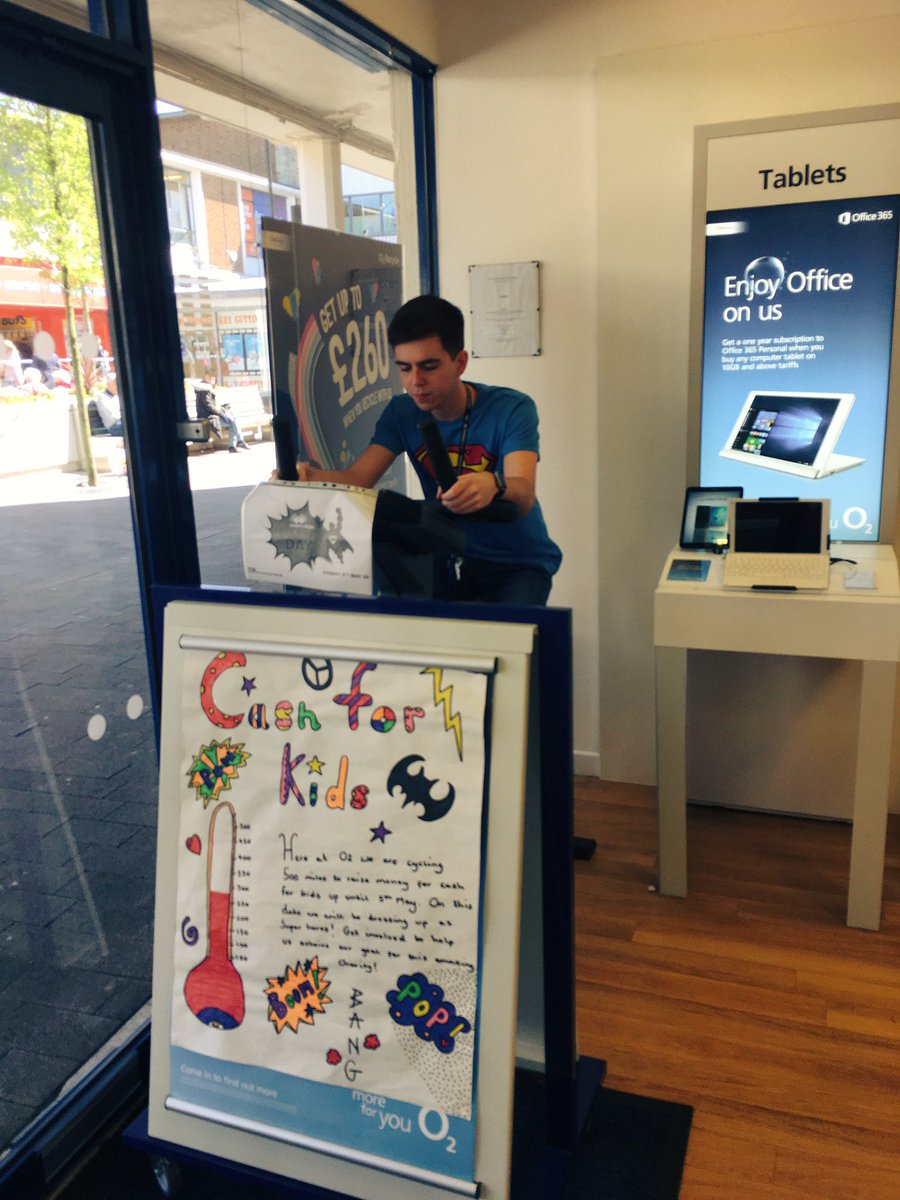 GuruBenKirkby's tweet photo. 400 MILES DOWN, 100 TO GO. @ O2 Kirkby helping to raise money for Cash For Kids by cycling 500 miles!! #O2 #CashForKids https://t.co/66KTYaL4c2