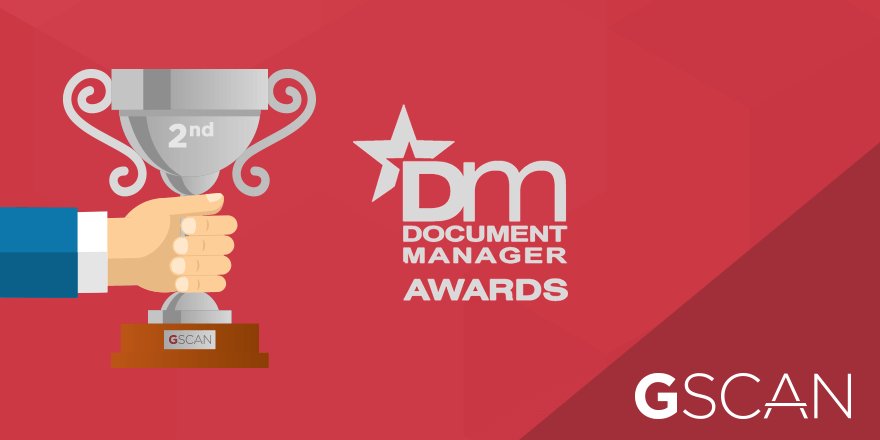 GRADIENTecm's tweet photo. So proud GScan Online https://t.co/m2l5Nz3P5s was the runner-up for 
Data Capture/Recognition Product of the Year at https://t.co/nYoOHeokLe https://t.co/t6KF4pDWci