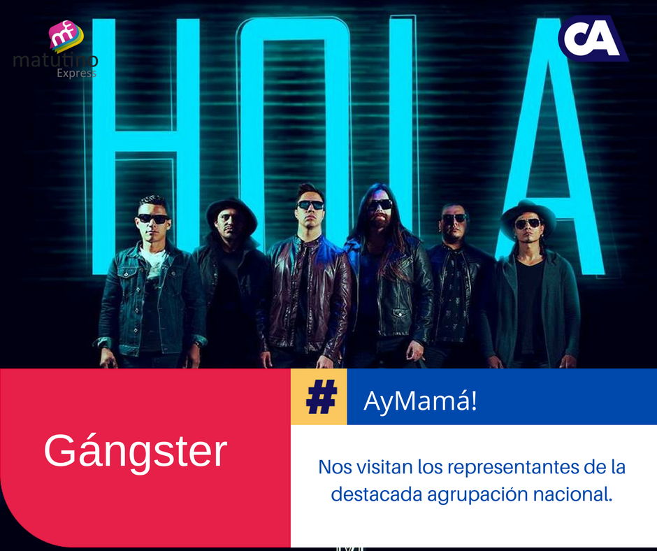 MatutinoXpress's tweet photo. No te pierdas a @gangster_music que nos presentará en exclusiva su reciente video del sencillo #Hola. #VivoMatutino: https://t.co/z6GdfgGQ5O https://t.co/aPBRg9yTko