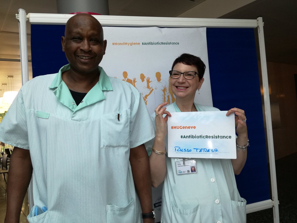 Marlieke de Kraker (@meakraker) on Twitter photo Everybody is involved: The cleaning services happily joined! #CleanHands #HandHygiene #AntibioticResistance #HUGeneve @hopitaux_unige <a href="/WHO/">World Health Organization (WHO)</a> Everybody is involved: The cleaning services happily joined! #CleanHands #HandHygiene #AntibioticResistance #HUGeneve @hopitaux_unige <a href="/WHO/">World Health Organization (WHO)</a>