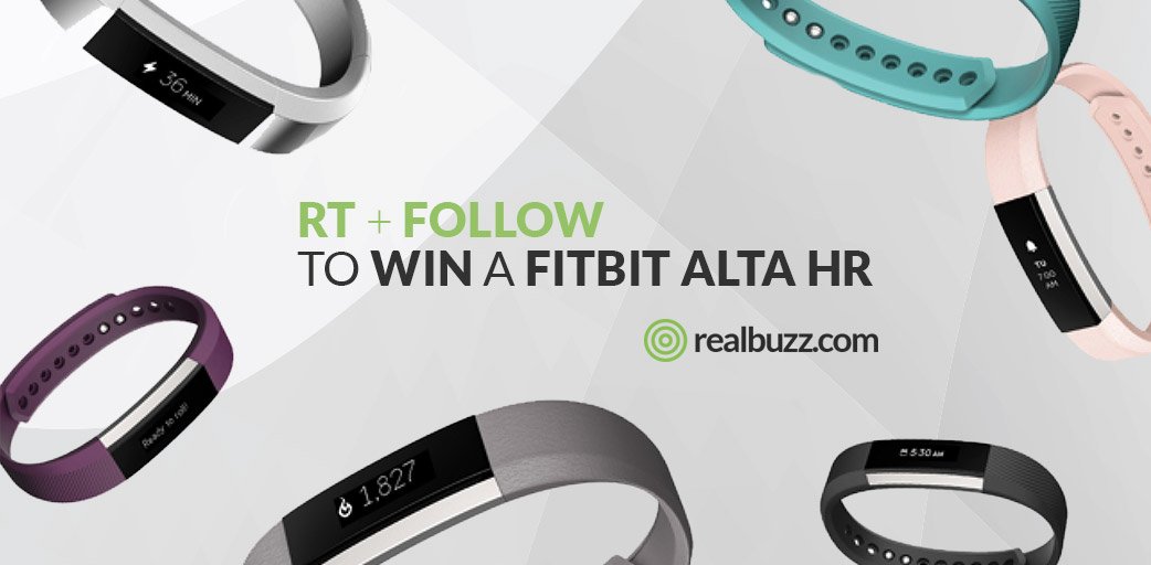 realbuzzcom's tweet photo. Take your training to the next level with a Fitbit Alta HR. RT &amp; Follow to enter our #competition #giveaway  #realbuzzAltaHR https://t.co/eIHqwHXSHy