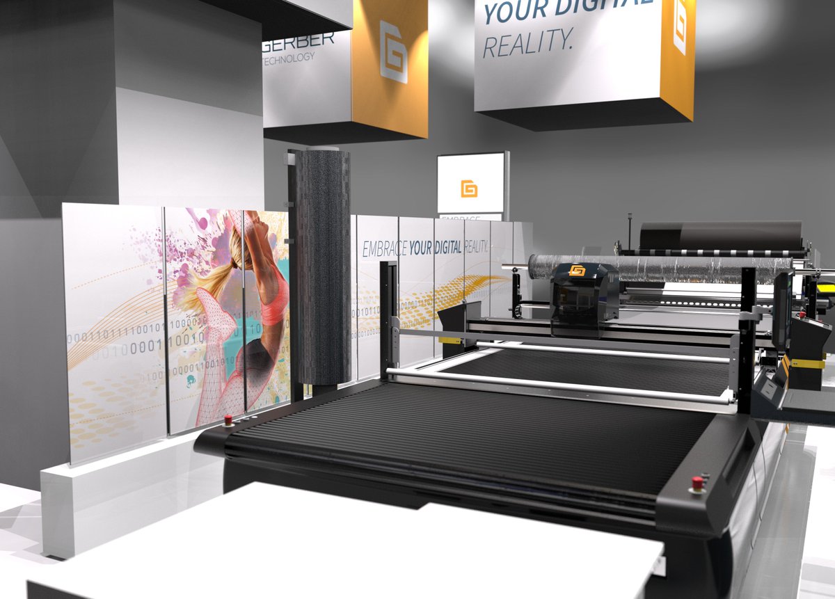 GerberTech's tweet photo. Embrace Your Digital Reality
Experience #GerberTech's solutions at #Texprocess 05.09.17 - 05.12.17 https://t.co/pwfZAYBBYM Hall 4 B31 https://t.co/vYg1zOEDdB