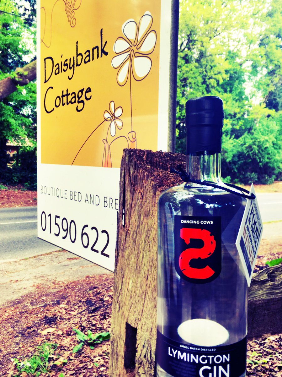 DancingCowsLtd's tweet photo. @DancingCowsLtd Lymington Gin @DaisybankCtgBnB (multi-award winning) - The Spirit of the New Forest....? #newforest #theplacetobe #gin https://t.co/EY1OPE3lCL
