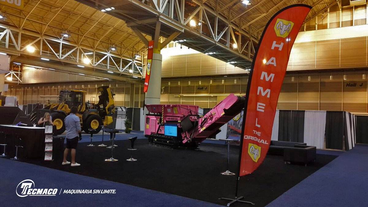 TecmacoIntegral's tweet photo. Acompañamos a Sennebogen y Hammel en la ISRI 2017, llevada a cabo en Las Vegas.

#Tecmaco #MaquinariaSinLimite #Sennebogen #Hammel #ISRI2017 https://t.co/iURkR9QeRz