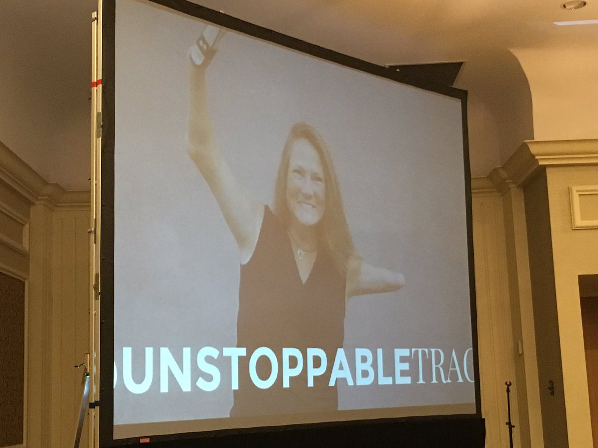 unstoppabletrac's tweet photo. Unstoppable Tracy giving the keynote talk at OAAC Conference 2017 #oaac https://t.co/08SBVoICiA Thank You @TimPauley2 for all your research! https://t.co/dNjmCw03y1