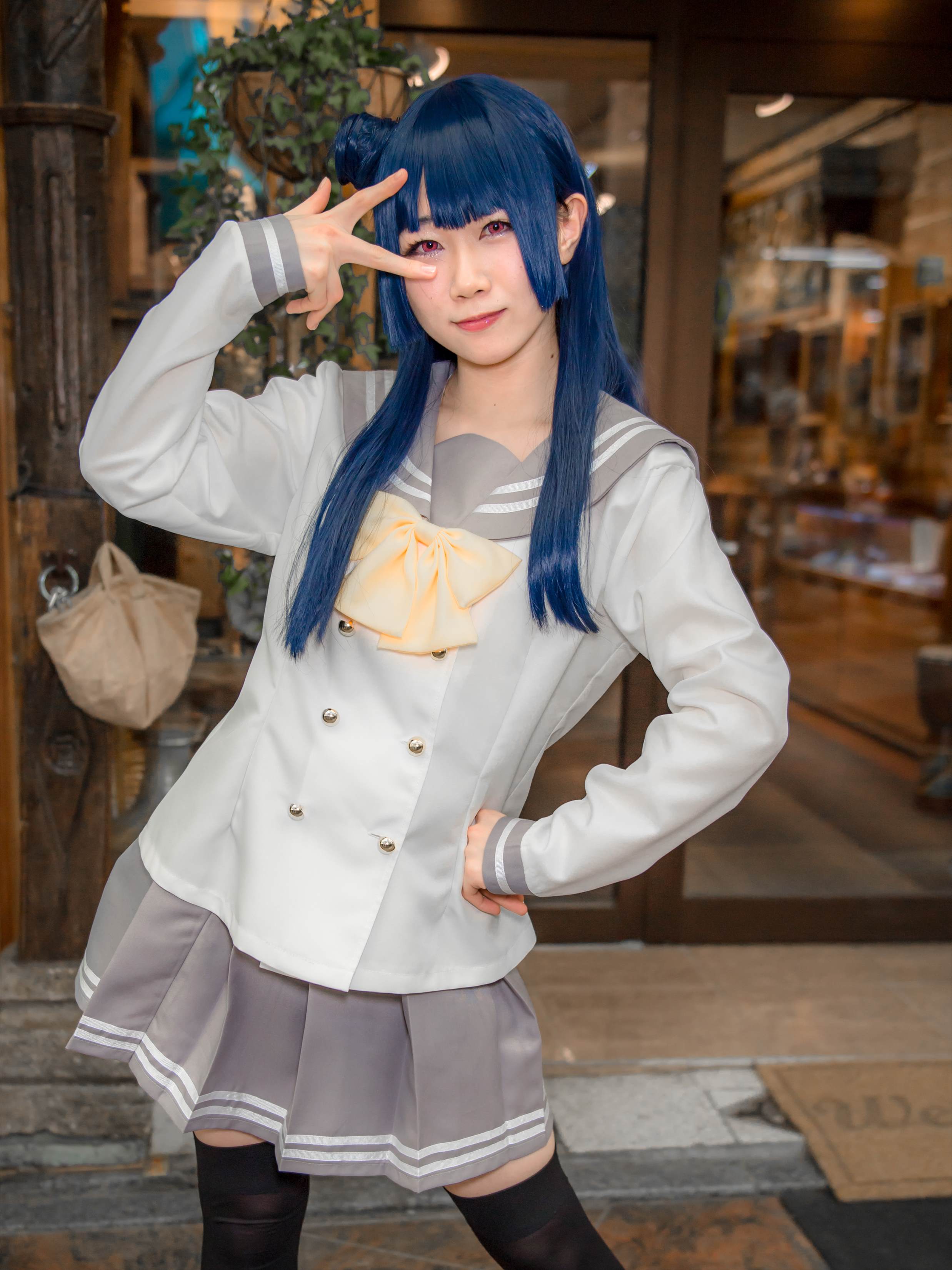 ハルちゃん とちテレアニメフェスタ コスプレ 忍野あすかさん Osino Asuka ラブライブサンシャイン 善子ちゃん 堕天使さんの降臨でリトルデーモンにされるところでした笑 堕天させて頂きありがとうございました T Co Imqfr2q3ii Twitter