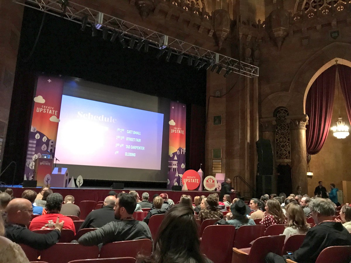 evansobkowicz's tweet image. At #CreateUpstate Day 2!