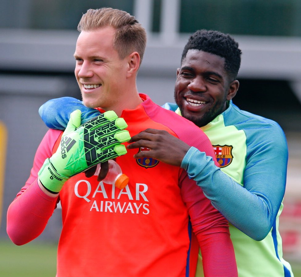 mterstegen1's tweet photo. Key to success? An amazing team spirit! 🙌🏻⚽️
#DesireToWin https://t.co/HNTgpNBHPs