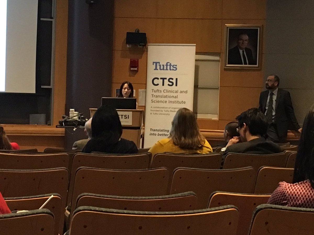 tuftsctsi's tweet image. Dr. Jung Min Han presents her #comparativeeffectiveness study on #Lyme disease and antibiotics. #TuftsCTSI