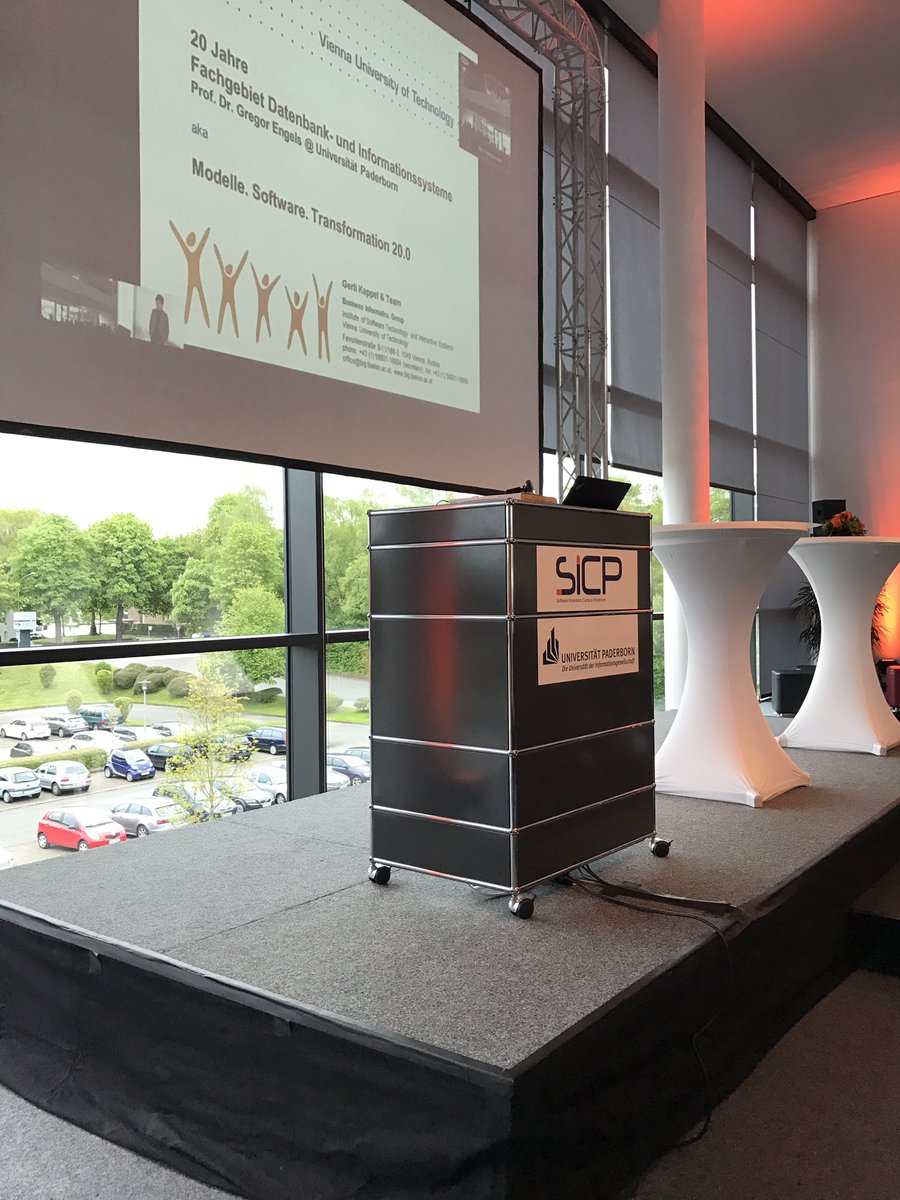 SICPaderborn's tweet image. Der erste Hauptvortrag #MST20 aus Sicht der Wissenschaft kommt live aus der TU Wien von Prof. Dr. Gerti Kappel, langjährige Weggefährtin