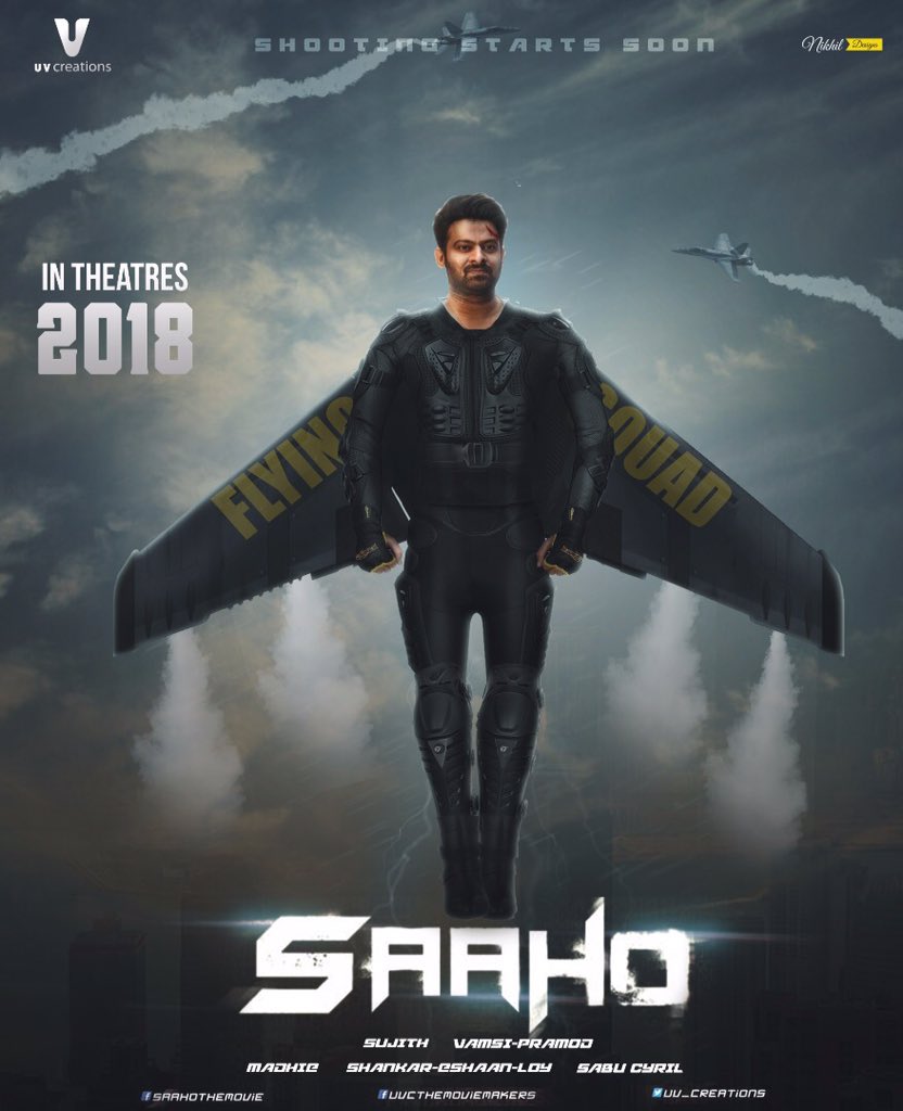 Dasarinagi's tweet photo. Prabhas @sujeethsign #Sahoo Modified Poster @UV_Creations
#SAHOO #Baahubali2 #READY2RELEASE #Dasarinagi
👍👍👍 https://t.co/C2J3SCwlVm