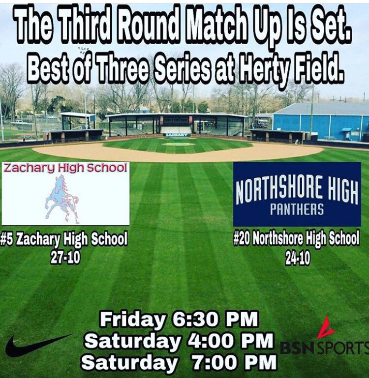 KadeSchobes's tweet photo. Rd 3 tonight 6:30 pm. Come out to John Herty Field and black out the stands!! #AllGasNoBreaks #blackout #zbaseball https://t.co/u7Hweqn5as
