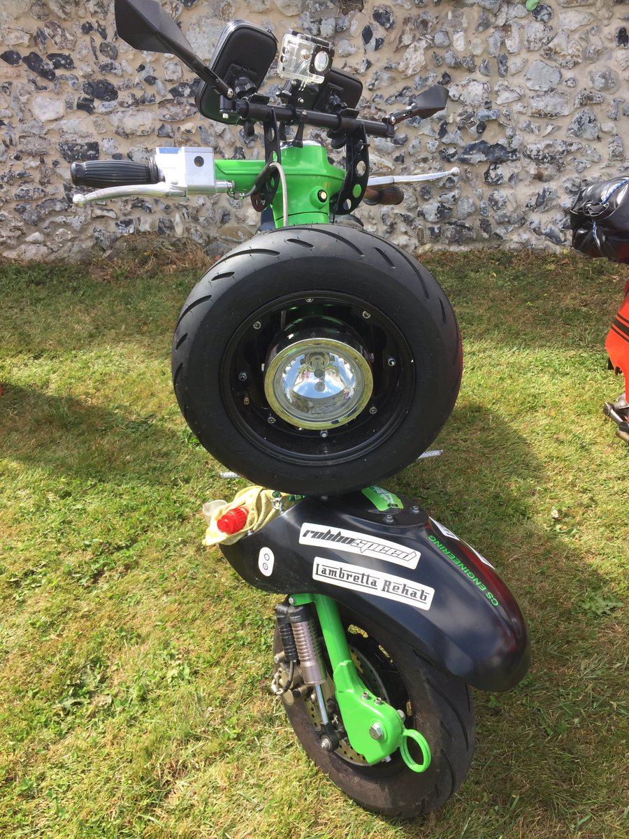 flying8ballssc's tweet photo. Jim's new creation 'Essence Of Lambretta' is a sight to behold 😅
#FlyingEightBalls #Scooter #Lambretta https://t.co/JZ1hhRVa5b