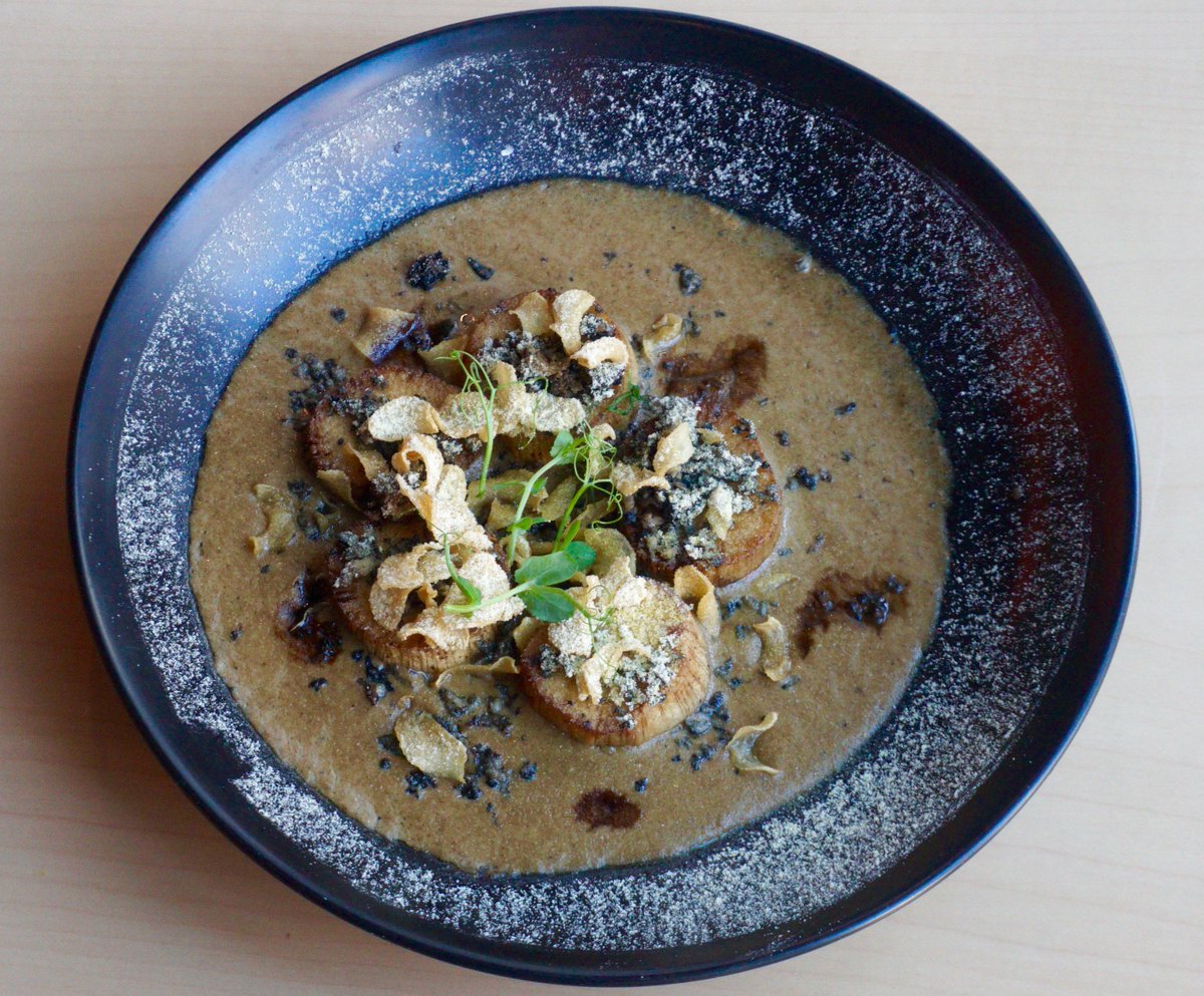 GreenFigNYC's tweet photo. Our It's All About The Mushroom plate is a great way to kick off your meal! #mushroom #foodie #israelicuisine https://t.co/9EjcSQF2fJ