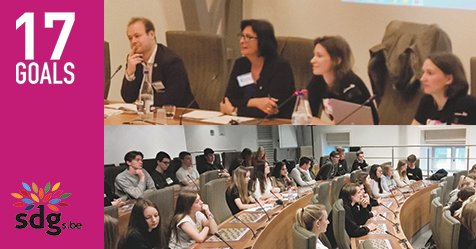 SDGs_be's tweet image. Vandaag treden wij in debat met jongeren over duurzame oplossingen voor een inclusieve samenleving #SDG16 #Plenum17 #VlaamsParlement