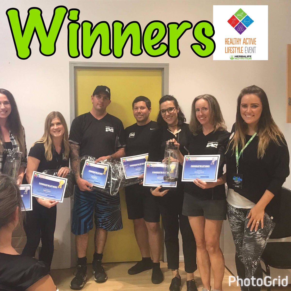 24_Fit_Couple's tweet photo. Yehhhh 1st place winner for loss of body fat!!! FREE sports bag for doing what l love..... Want results like this, then hit me up👊👊 https://t.co/0qjDqRrIMb