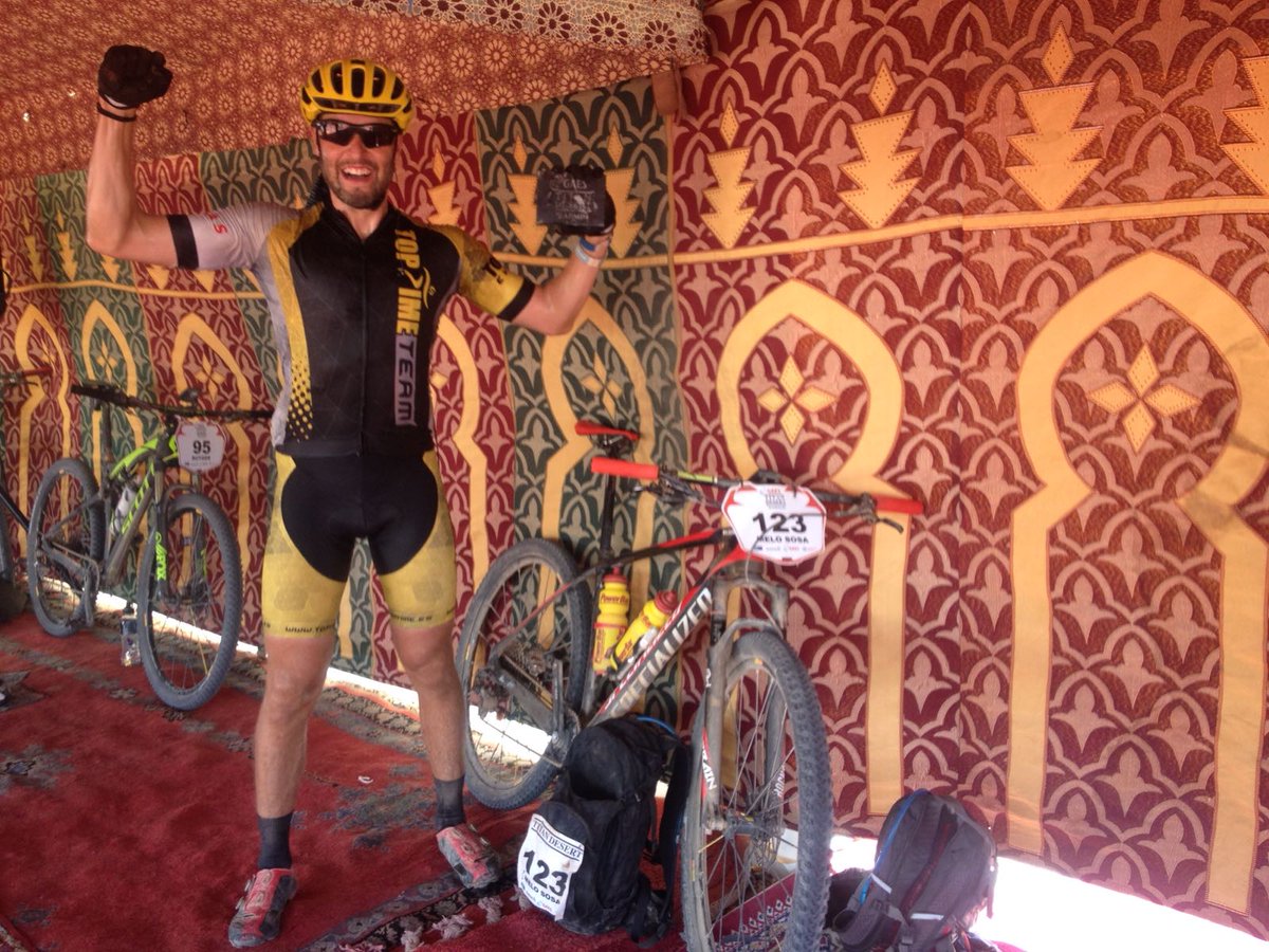 TopTimeTeam's tweet photo. Nosotros también tenemos finishers en la #titandesert2017. Felicitaciones a la organización por el espectacular trabajo. #Mountainbike #mtb https://t.co/mm2LHX0eS4