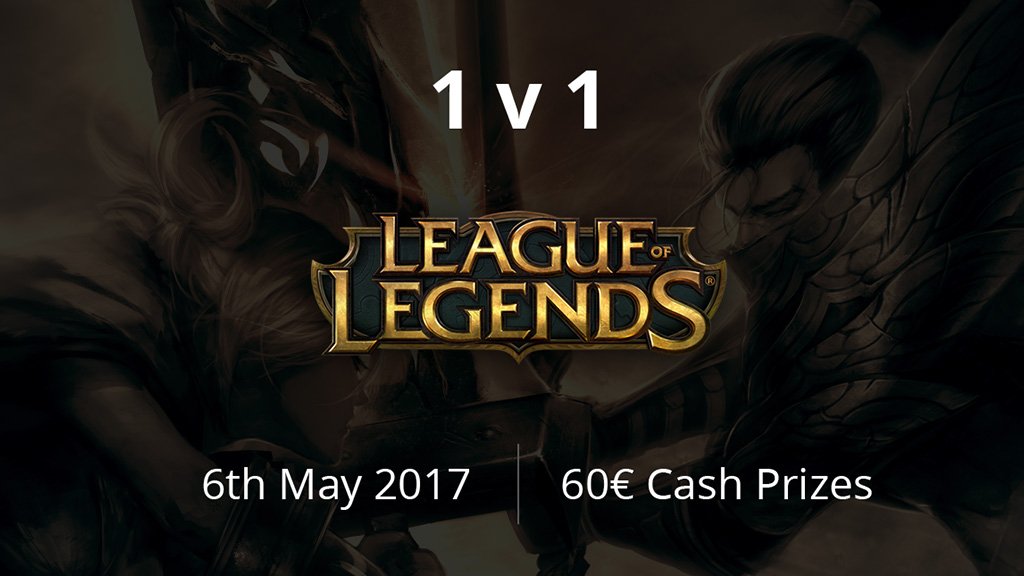 GGunited4TW's tweet photo. Reminder: #LeagueofLegends 1v1 tournament starts at 3pm CEST 
https://t.co/TF3H44qnyt https://t.co/LjGyXy1i0p