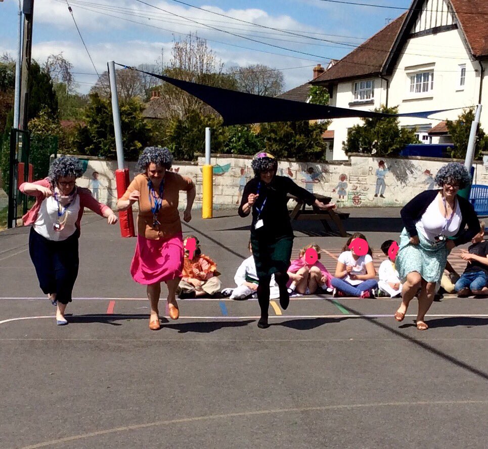 cheryl_jackson's tweet photo. @ICT_MrP The Mrs May race won by...surprisingly Mrs May! #Cashforkids #superheroday https://t.co/8ybgsMNqts
