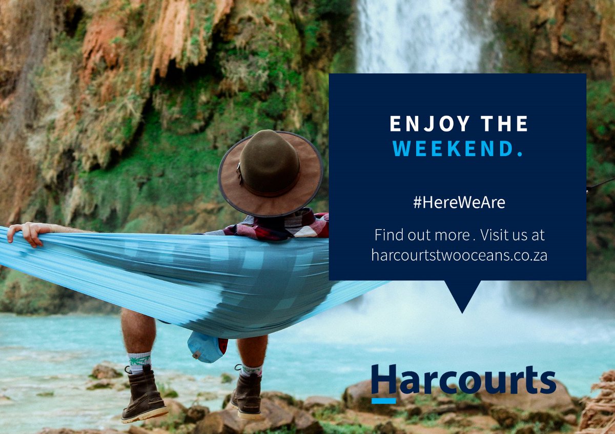TwoOceansRealty's tweet image. Tell us how you are spending your weekend?
#HarcourtsTwoOceans #Weekend #HomeSweetHome