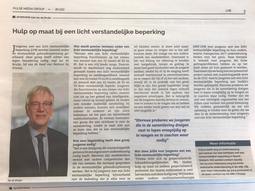 jacdebruijn's tweet photo. In bijlage #Elsevier aandacht voor #lvb, maatschappelijke beperkingen en eigen ondersteuning https://t.co/9JRPLEl6Ys