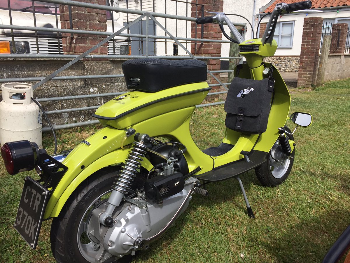 flying8ballssc's tweet photo. Beautiful little #Vega
#Lambretta #Scooter #FlyingEightBalls https://t.co/j0MJHZiSVf