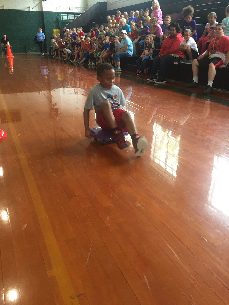 Nothing can stop our STARS!!!  Indoor Field Day