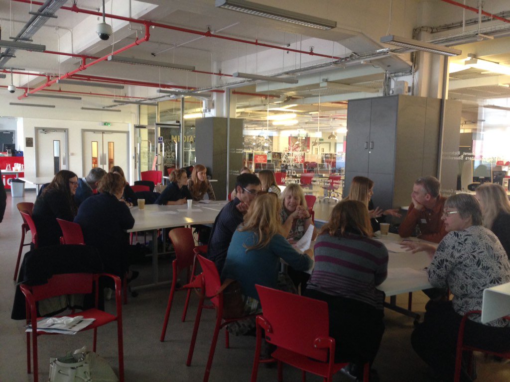 LondonMusDev's tweet image. Room a buzz with #StrongandSafe conversations on the array of business models in our #museums and #archives