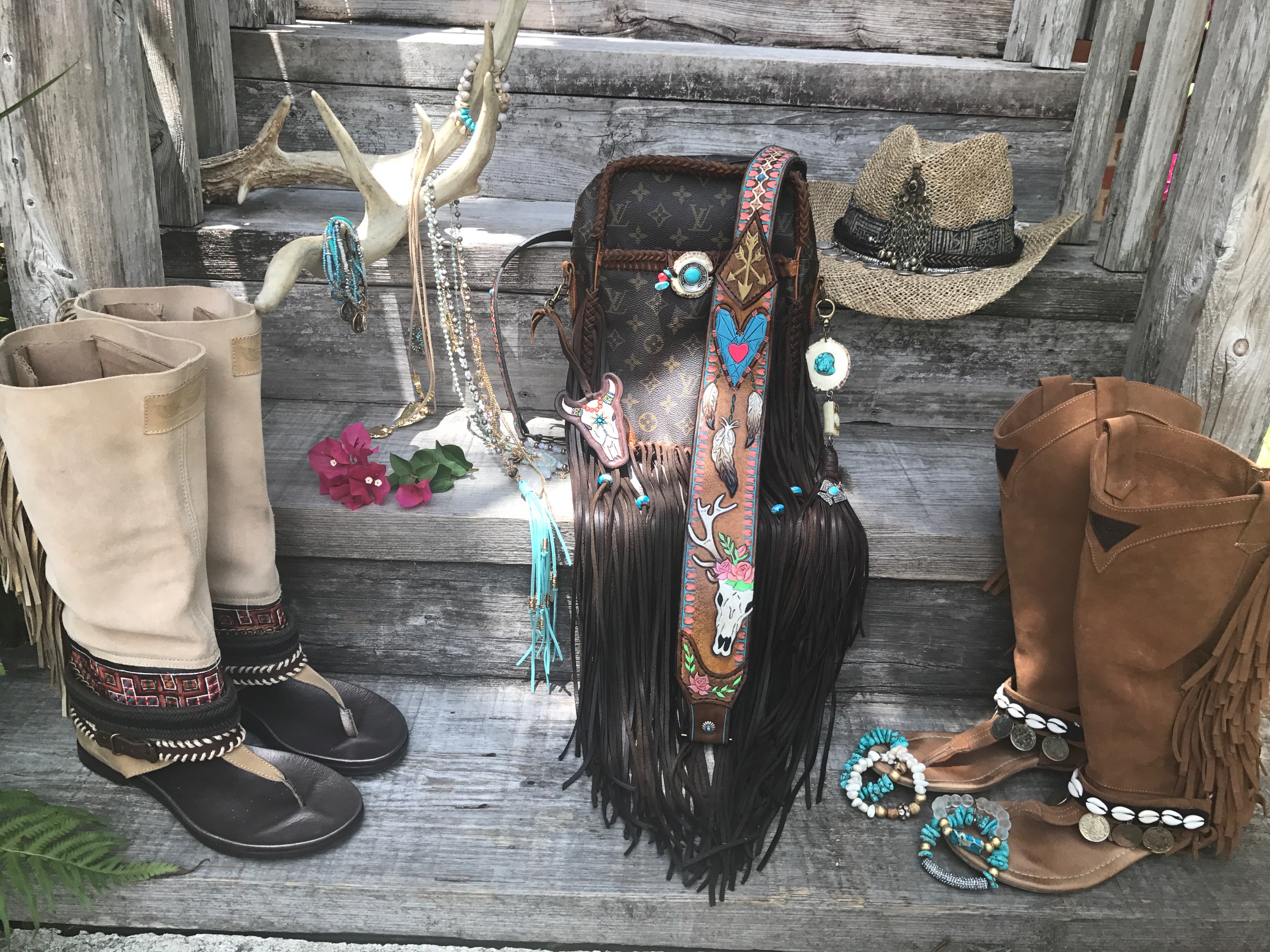 Vintage swag boho bags sale