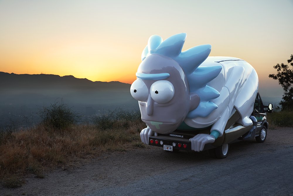 IT’S THE BIGGEST RICK IN THE WORLD. And it’s also a truck that’s also a store. Get the #RickMobile schedule here: asw.im/1uEEbS