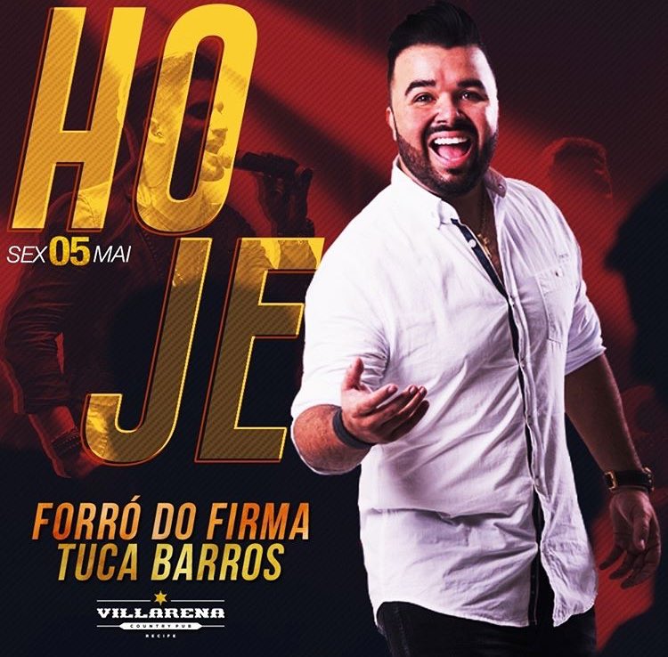 DaviFirma's tweet photo. Alô, Recife! 🙌🏻 Hoje a noite promete!!! A farra tá garantida ao som de @DaviFirma na @villarenarecife. Chama os amigos e veeem! 💥💥 #Firma https://t.co/uvBFdt5CiM