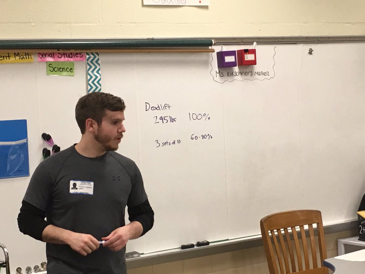 Cbolton86's tweet photo. Career Day at Orems! We are so excited to have so many great guest speakers!! https://t.co/n56D8xm67y