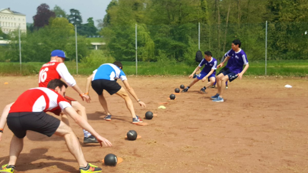 HECMBAT's tweet photo. MBAT Day 2. Dodgeball battle's on! LBS vs Manchester  #MBATGameon  #LBSDL  #theUniversityofmanchester #ProdigyFinance #PoweredbyProdigy https://t.co/kxvnocmicX