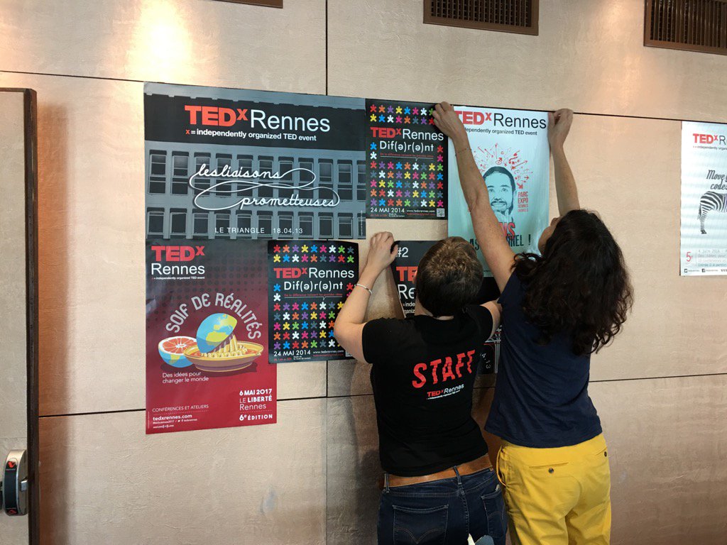 On se bouscule au Liberté pour la sixième édition <a href="/TEDxRennes/">TEDxRennes</a> <a href="/AssoBidl/">Bretagne ID Large</a> @AlbaneVigneron :-))