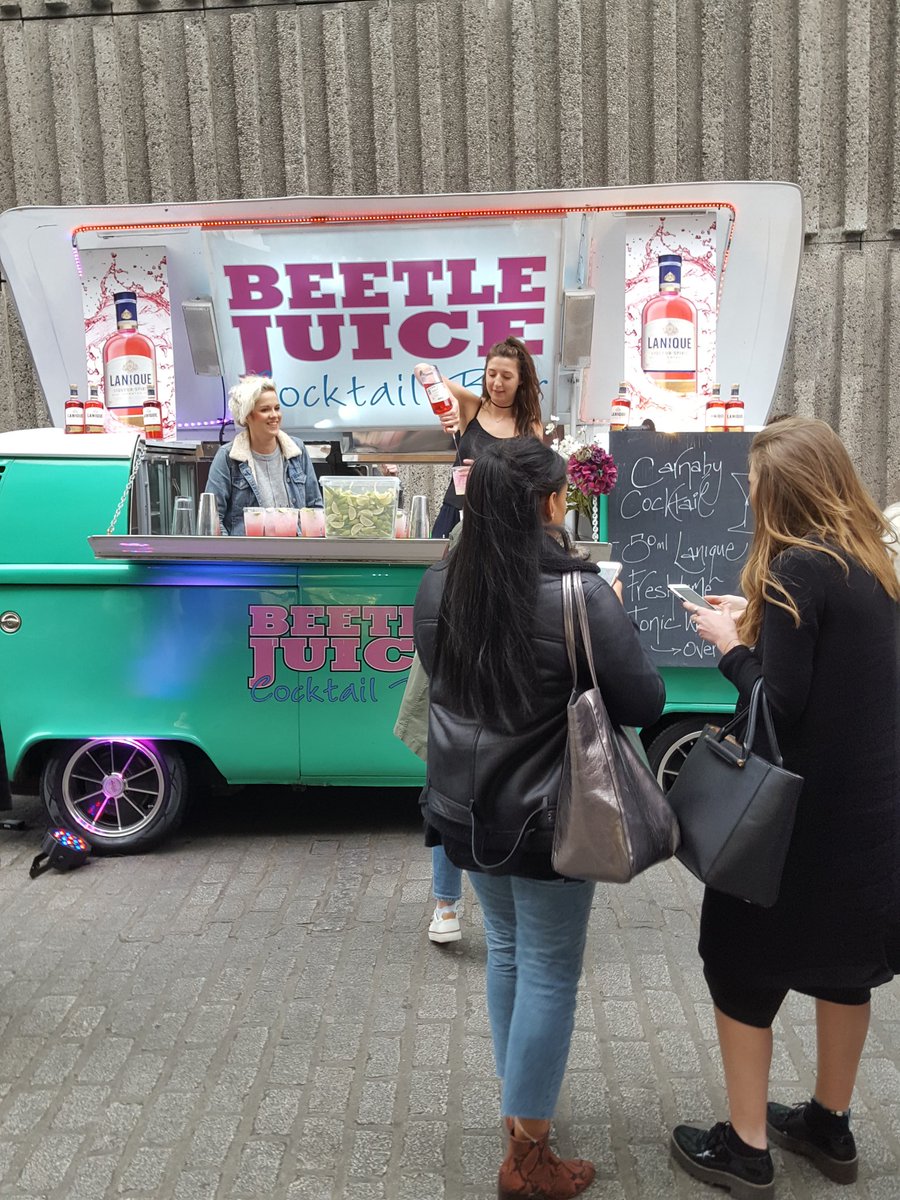 BeetleJuiceltd's tweet photo. @CarnabyLondon @Sisteris thanks for having us last night! The cocktails went down a storm #CarnabyStyleNight https://t.co/hyeTmBu4gr