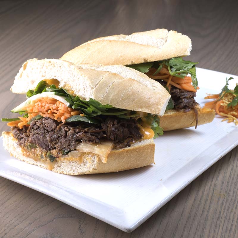 Lunch Goals: Korean Short Rib Banh Mi.