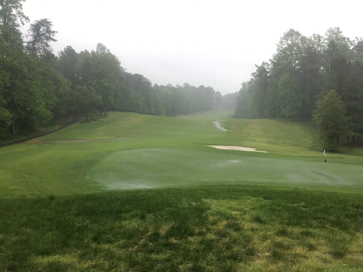 Crowley91Tim's tweet image. Few extra creeks and ponds on the course today?? 🤔🤔🤔