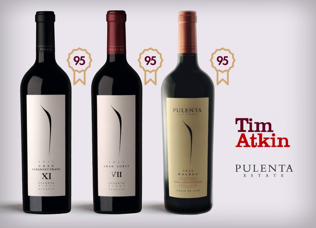 PulentaEstate's tweet photo. Estamos muy orgullosos de que 3 de nuestros vinos sean parte del #ranking de los 100 mejores vinos de @Timatkin

https://t.co/9DUqDQle8T https://t.co/novGfyJSNP