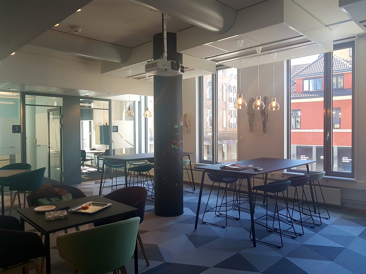 Fab space we have for <a href="/StartupBergen/">Startup Bergen 🇳🇴</a> - thanks <a href="/AmbitaAS/">Ambita</a> for hosting us! #StartupBergen 🇳🇴