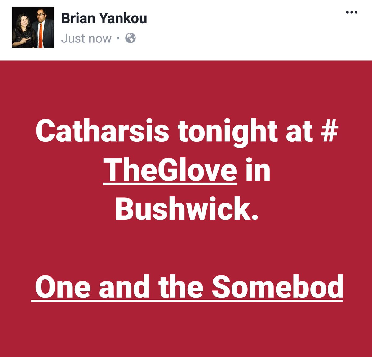 NOATSny's tweet photo. Our band name "broke the internet".
💻📡📲💥🔥🔥🔥🔥🔥🔥⚰

Come to #TheGlove tonight to se us and:
#Zomber
#BrookPridemore
#HonestLee

#OneAndTheSomeb https://t.co/09drRhmoMT