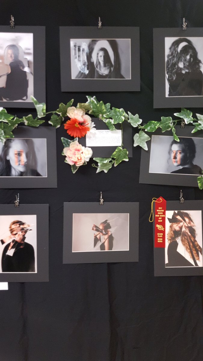 Wnprojectp's tweet photo. We loving seeing the amazing #wnhsfalcons talent in the art show! Come by tonight or tomorrw to see it all and stay for Spring Extrav! #wnhs https://t.co/sga52MpVOA