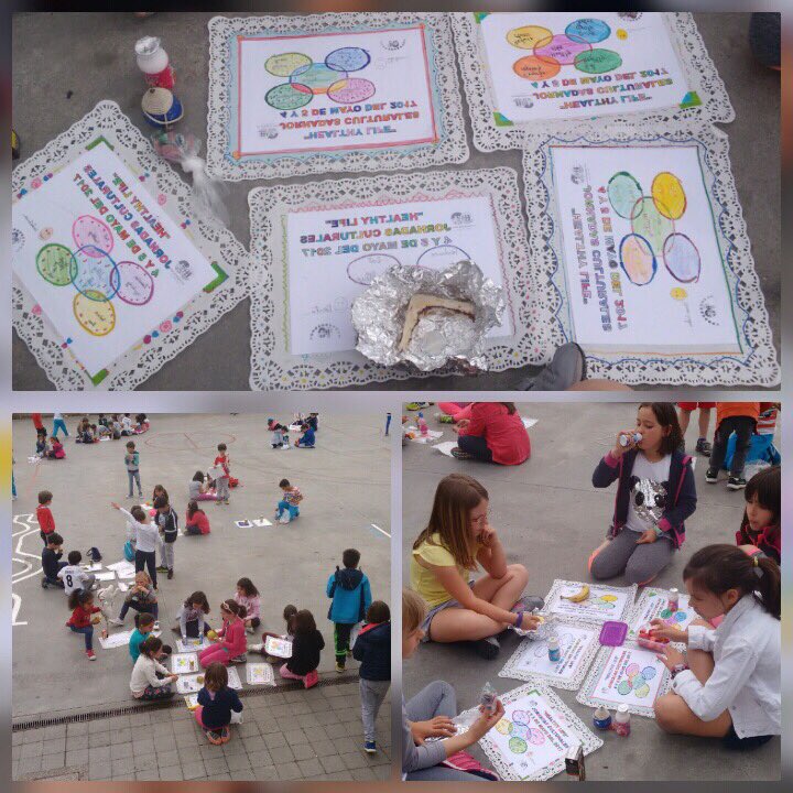 CeipMargaritaSa's tweet photo. El almuerzo saludable compartido con los amigos sabe a más!!🍎🍐🧀🍊🍇🍓🥛🥛@educacyl #SelloSaludable #HealthyLife @AmpaMargarita https://t.co/CyRWhjfDAF