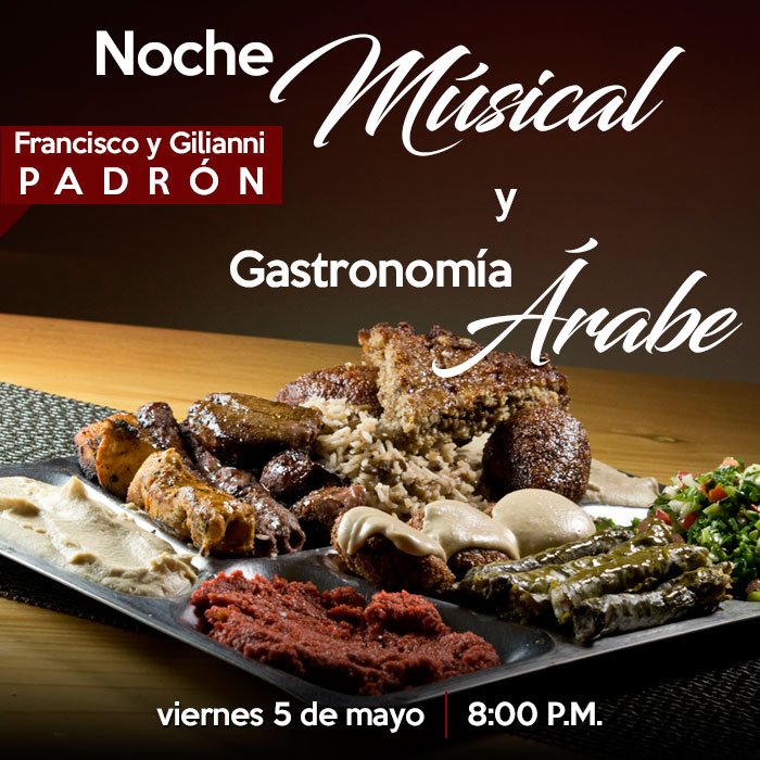 RestBabilonia's tweet photo. Hoy te recibimos para que disfrutes de una exquisita cena y la musica de @franpadron21 y @gigipadron_ ¡Diviértete! #BabiloniaRestaurant https://t.co/SYVwrHQN6j