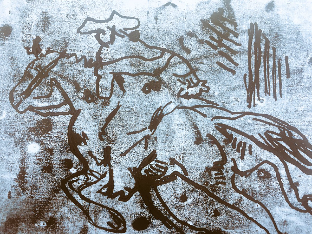 NSMrTarpey's tweet photo. Y5CT printing pictures of The Highwayman!! Very effective! #nsprimary https://t.co/l9jGShwIt9