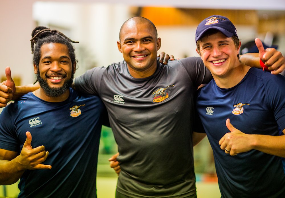 RugbyFifteen's tweet photo. Vodacom Red Rugby Lifestyle Experience: #TrainWithCheetahs https://t.co/Y6kJAeMSCi @VodacomRugga @Vodacom @CheetahsRugby https://t.co/exmvqATbOb