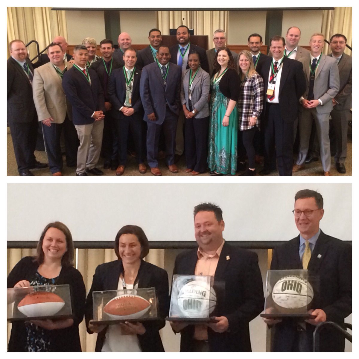 Congratulations <a href="/OhioUSportsAd/">#OHIOFamily😼</a> #PMSA17! #Symposium46 #graduation #tradition #athenshappens #professorlife