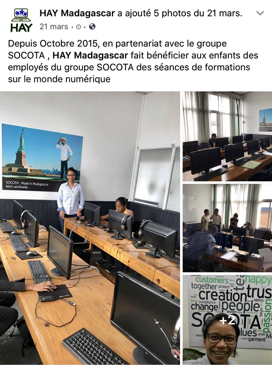 HayMadagascar's tweet photo. @HayMadagascar #HayMadagascar #socota #madagascar #learning #formation #training #partnership https://t.co/C4ndY7XiVu